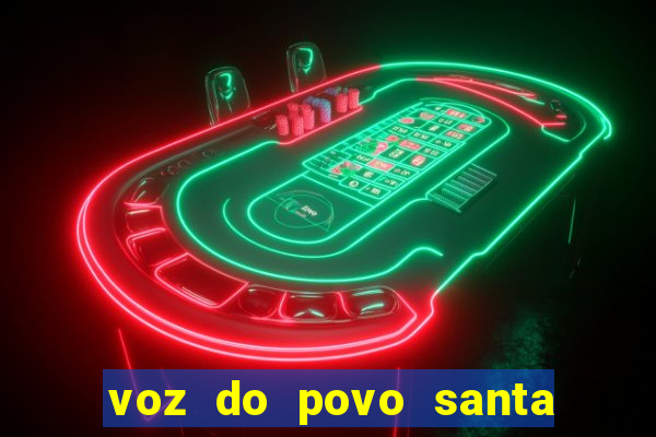 voz do povo santa luzia bahia